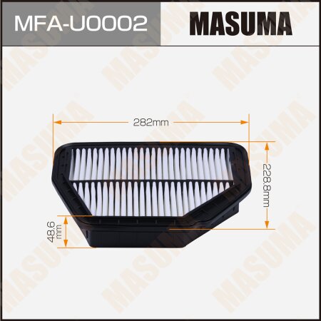 Air filter Masuma, MFA-U0002