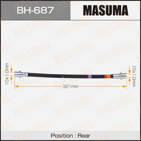 Brake hose Masuma, BH-687