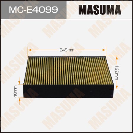 Cabin air filter Masuma, MC-E4099