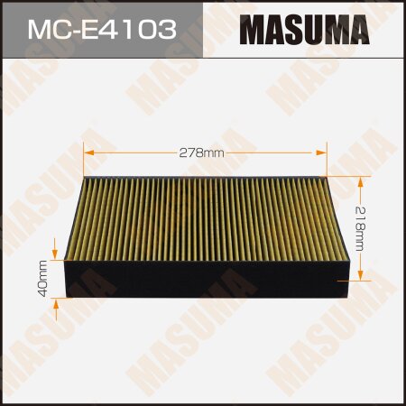 Cabin air filter Masuma, MC-E4103