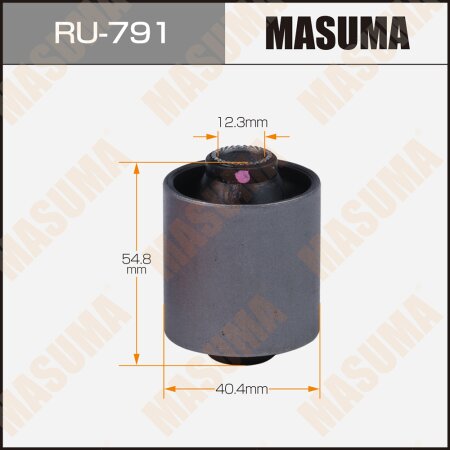 Silent block suspension bush Masuma, RU-791