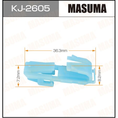 Retainer clip Masuma plastic, KJ-2605