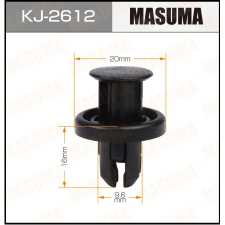 Retainer clip Masuma plastic, KJ-2612