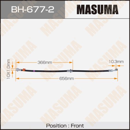 Brake hose Masuma, BH-677-2