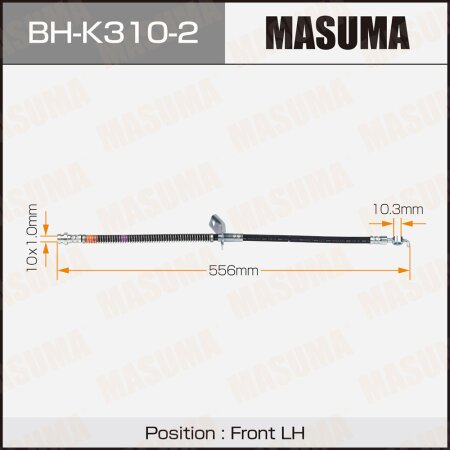 Brake hose Masuma, BH-K310-2