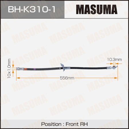 Brake hose Masuma, BH-K310-1