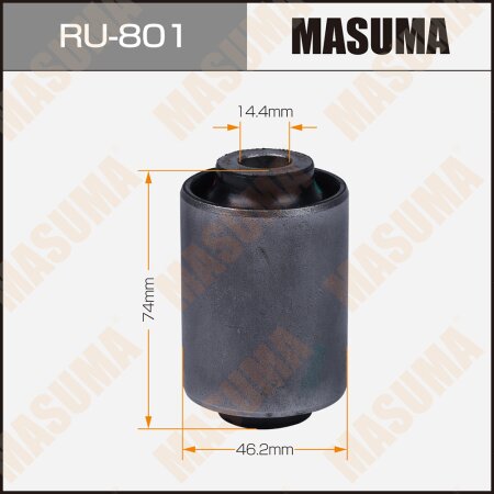 Silent block suspension bush Masuma, RU-801