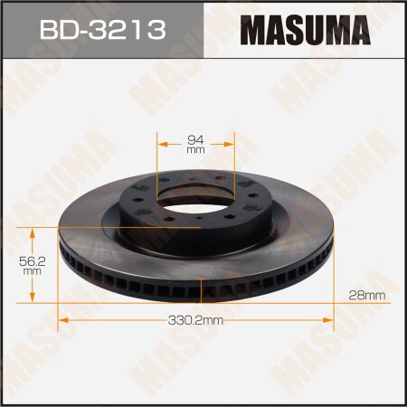 Brake disk Masuma, BD-3213