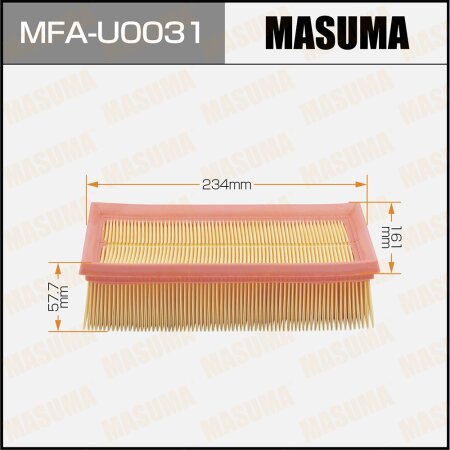 Air filter Masuma, MFA-U0031