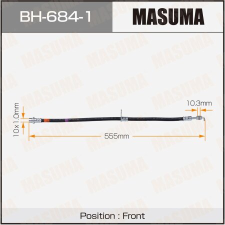 Brake hose Masuma, BH-684-1