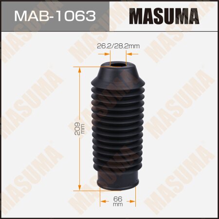 Shock absorber boot Masuma (rubber), MAB-1063