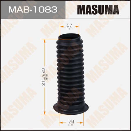 Shock absorber boot Masuma (rubber), MAB-1083