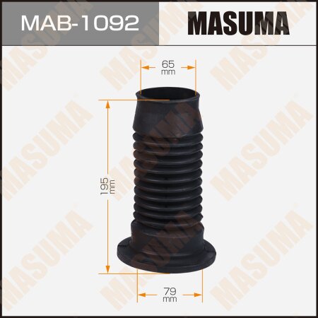 Shock absorber boot Masuma (rubber), MAB-1092