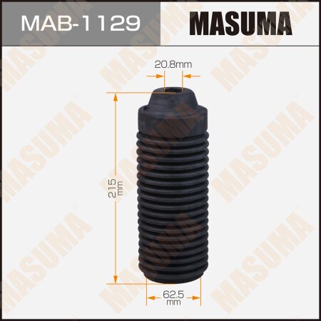 Shock absorber boot Masuma (rubber), MAB-1129