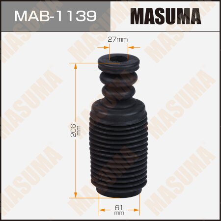 Shock absorber boot Masuma (rubber), MAB-1139