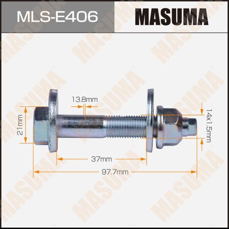 Camber adjustment bolt Masuma, MLS-E406