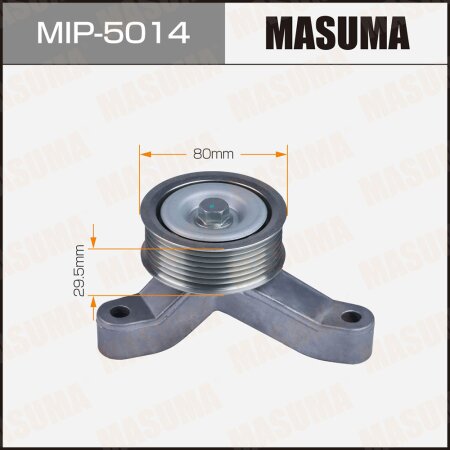 Drive belt idler pulley Masuma, MIP-5014