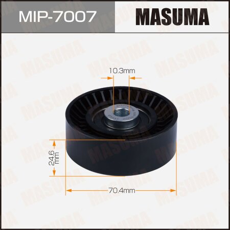 Drive belt idler pulley Masuma, MIP-7007