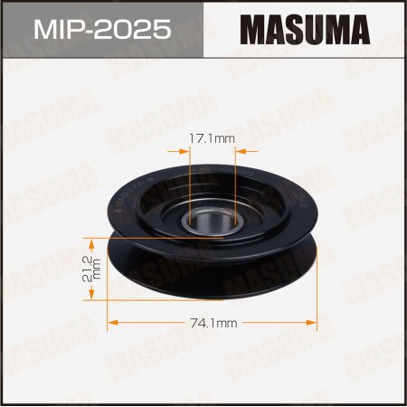 Drive belt tensioner pulley Masuma, MIP-2025