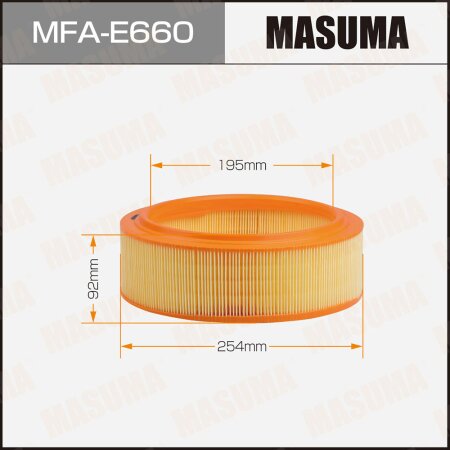 Air filter Masuma, MFA-E660