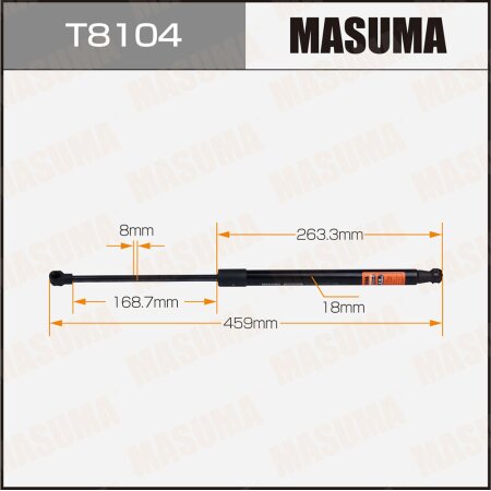 Gas spring trunk(tailgate), T8104