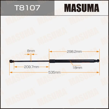 Gas spring trunk(tailgate), T8107