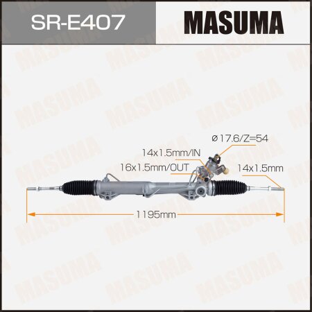 Gear assy, steering, SR-E407