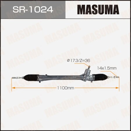 Gear assy, steering, SR-1024