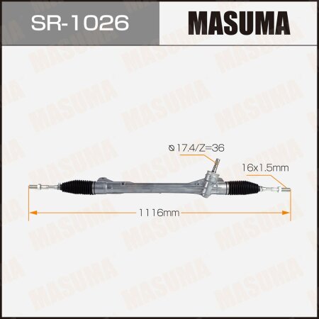 Gear assy, steering, SR-1026