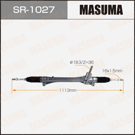 Gear assy, steering, SR-1027