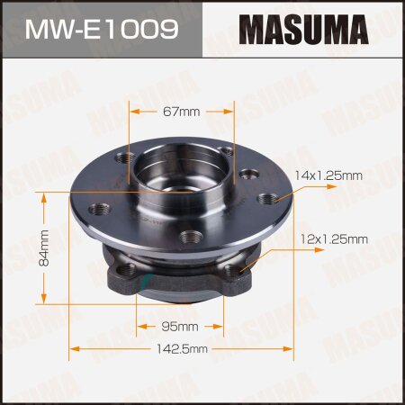 Wheel hub assembly Masuma, MW-E1009