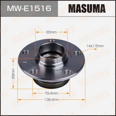 Wheel hub assembly Masuma, MW-E1516