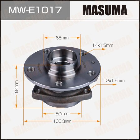 Wheel hub assembly Masuma, MW-E1017