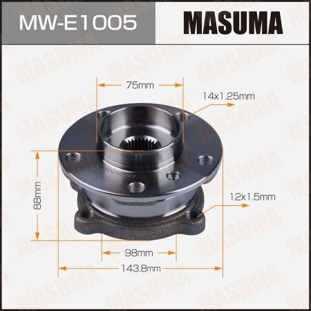 Wheel hub assembly Masuma, MW-E1005