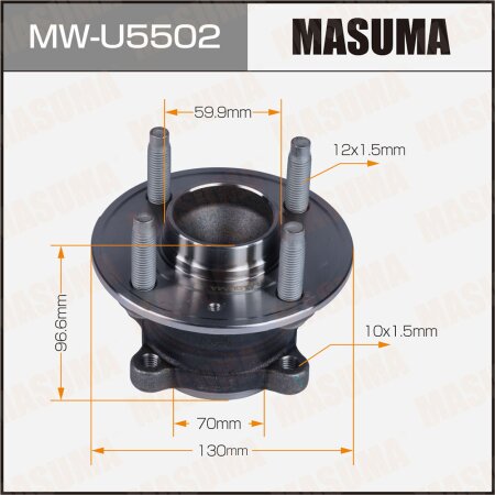 Wheel hub assembly Masuma, MW-U5502