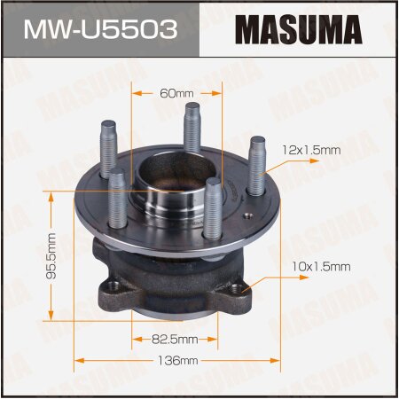 Wheel hub assembly Masuma, MW-U5503