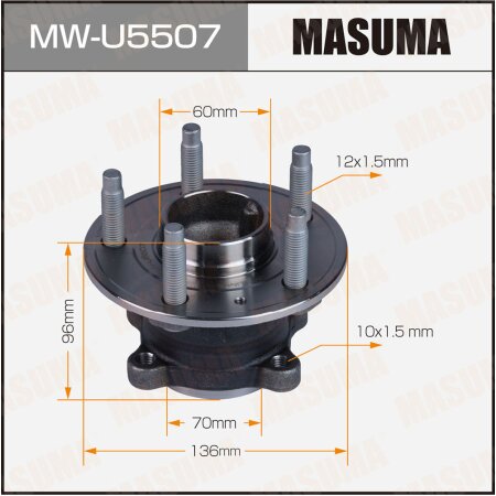 Wheel hub assembly Masuma, MW-U5507