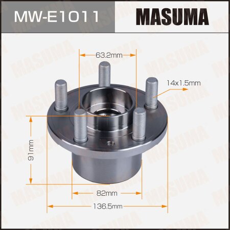 Wheel hub assembly Masuma, MW-E1011