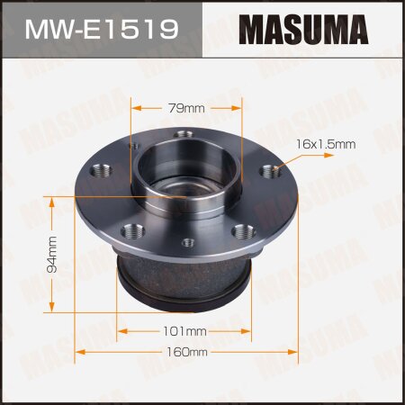 Wheel hub assembly Masuma, MW-E1519