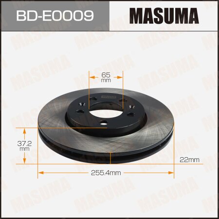 Brake disk Masuma, BD-E0009