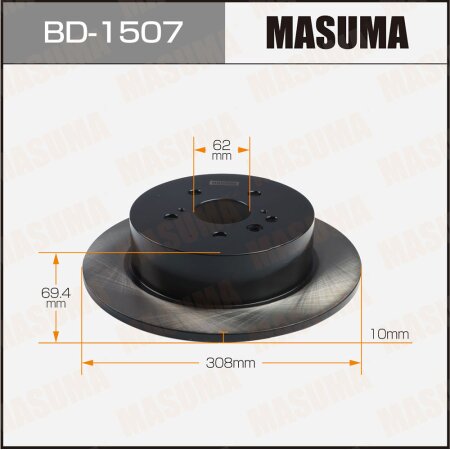 Brake disk Masuma, BD-1507