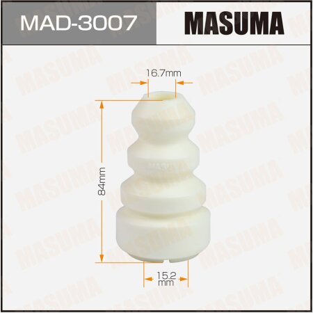 Shock absorber bump stop Masuma, 15.2x16.7x84, MAD-3007