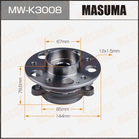 Wheel hub assembly Masuma, MW-K3008