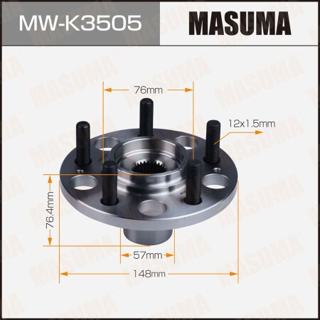 Wheel hub assembly Masuma, MW-K3505