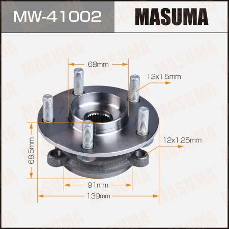 Wheel hub assembly Masuma, MW-41002