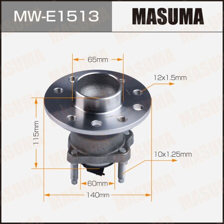 Wheel hub assembly Masuma, MW-E1513