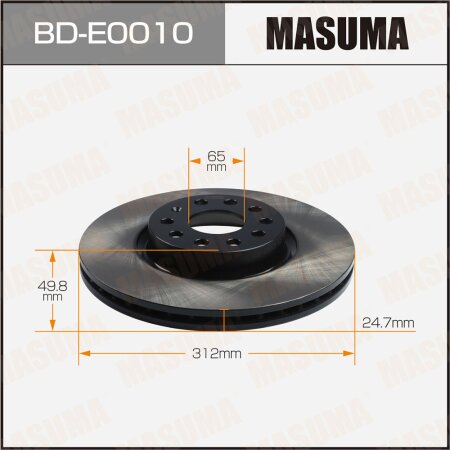 Brake disk Masuma, BD-E0010