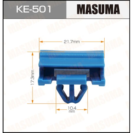 Retainer clip Masuma plastic, KE-501