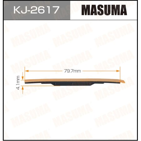 Retainer clip Masuma plastic, KJ-2617