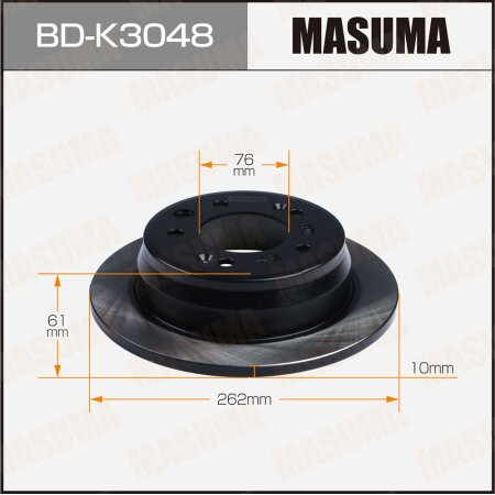 Brake disk Masuma, BD-K3048